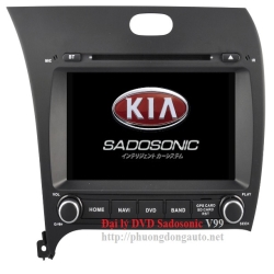 Phương đông Auto DVD Sadosonic V99 theo xe KIA K3 2014DVD V99 Kia K3